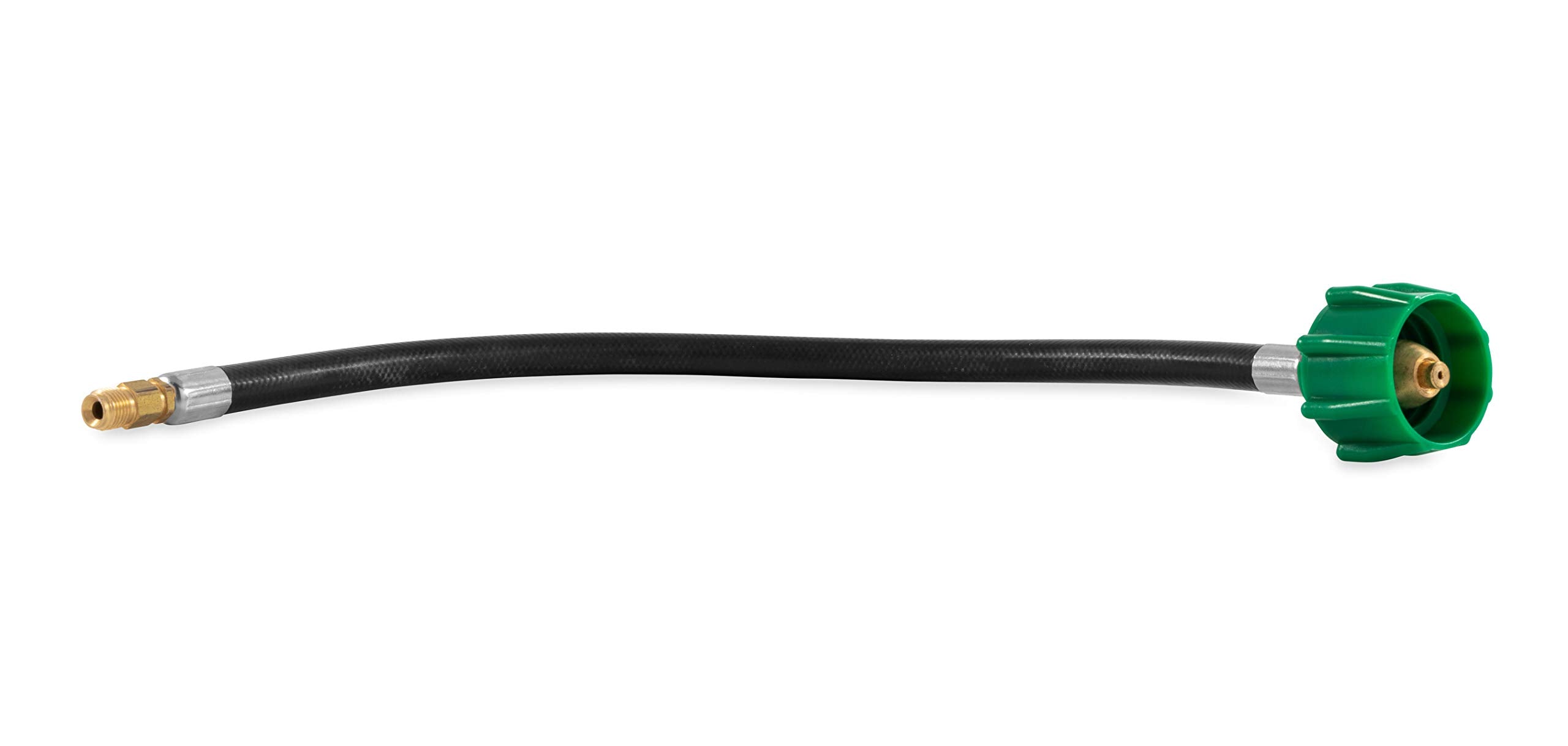 15" Camco Pigtail Propane Hose Connector, Connects Propane Cylinder to a RV or Trailer Propane Regulator, Provides Thermal Protection and Excess Flow Protection (59065)