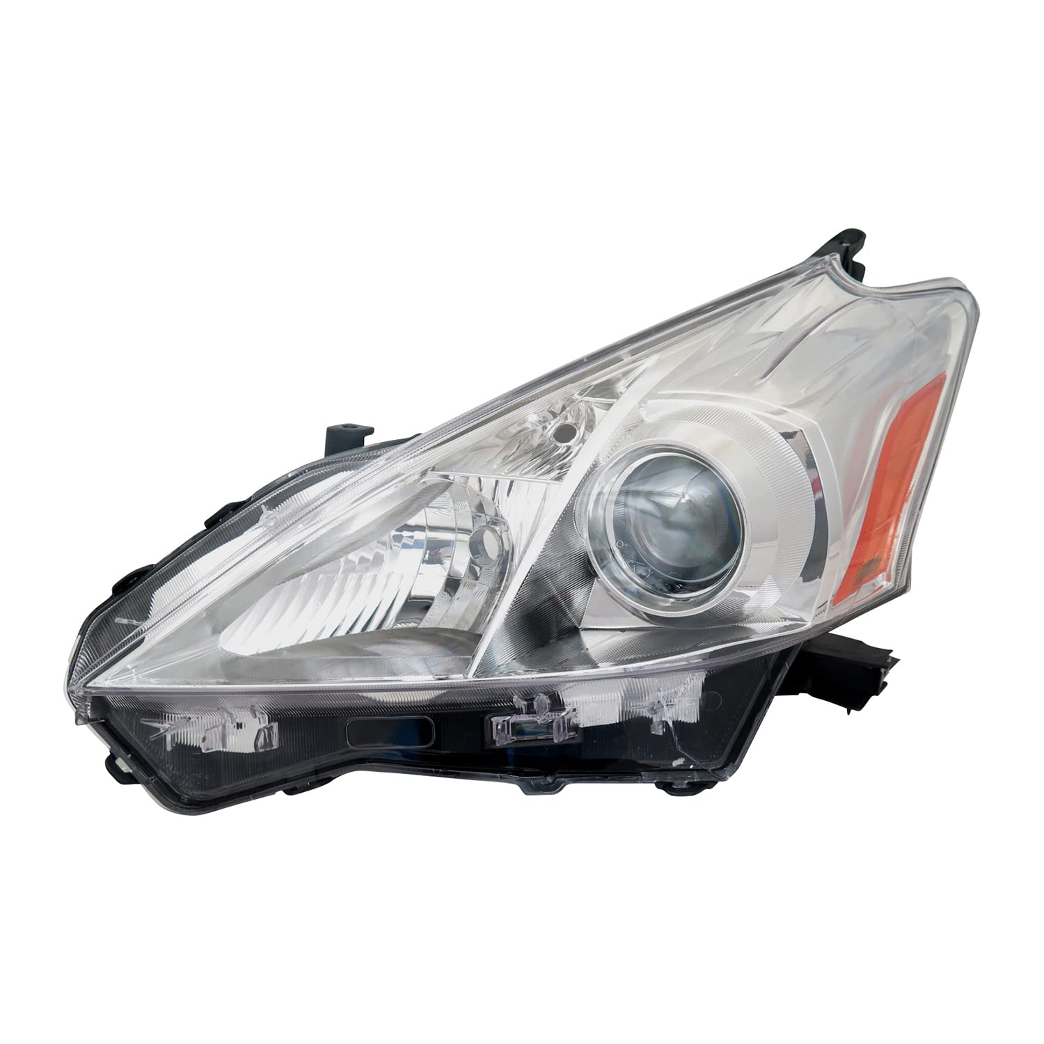 Left TYC Headlight Assembly Compatible with 2012-2014 Toyota Prius