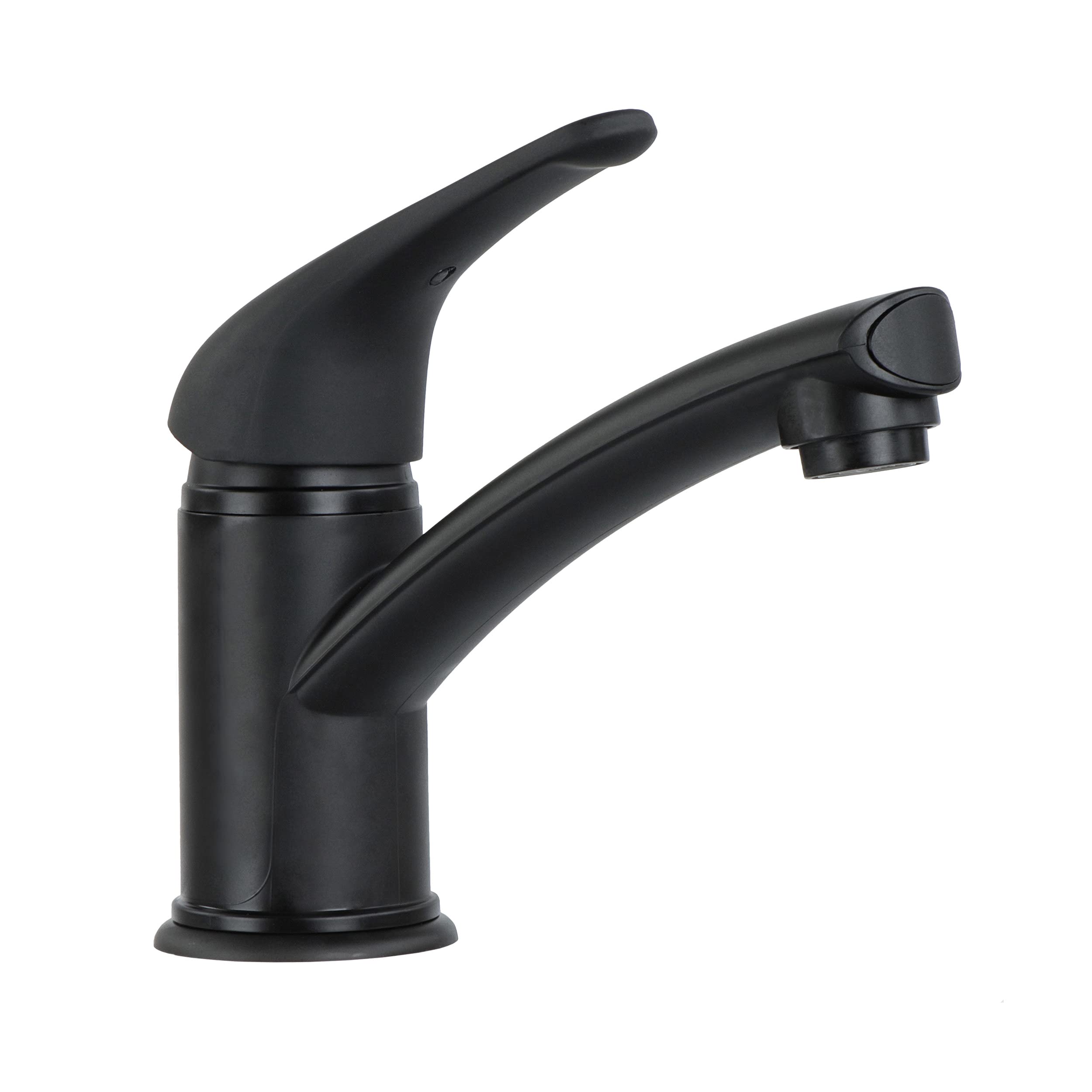 Empire Faucets Single Lever SL70LVRBMT-E Bathroom Faucet with Extended Roman Spout and Blade Handle - Black Matte