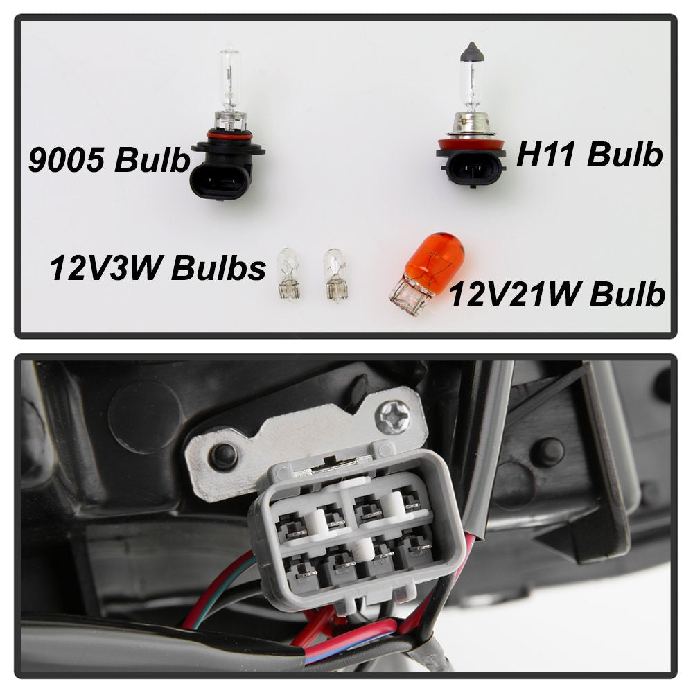 OEM Style Xtune Headlight (HD-JH-SF09-OE-L) (OE)