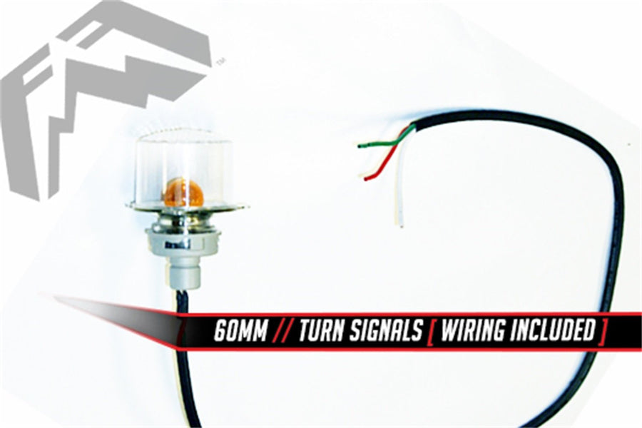 60Mm Fab Fours Premium Led Turn Signal With Wiring