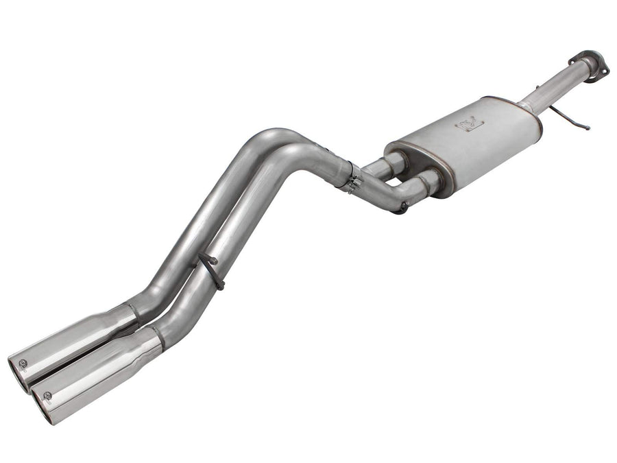 49-44049 aFe (Non-CARB Compliant) Mach Force XP 409 Stainless Steel Cat-Back Exhaust System for Hummer H2 V8-6.0L/6.2L Engine
