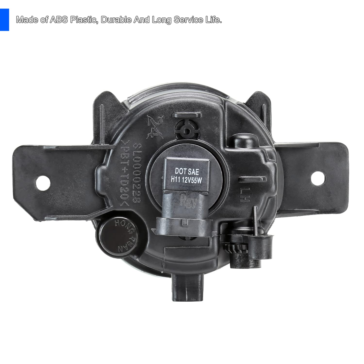 Fog Lights SPEC-D TUNING + Bezel Cover + Switch Compatible with 2019-2021 Nissan Altima, Left + Right Pair Assembly