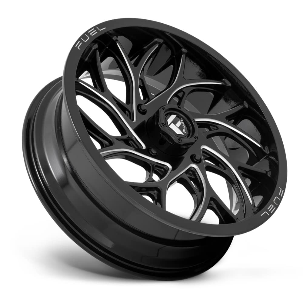 UTV Fuel 1-20x7 Runner Black 4x137 13 D7412070A644 Rim!