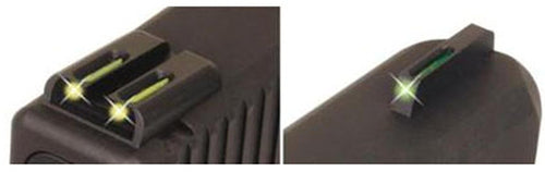 TFO Day/Night Tritium/Fiber-Optic Handgun Sights, Grn/Grn, Glock 17 / 17L,19,22,23,24,26,27,33,34,35,38,39
