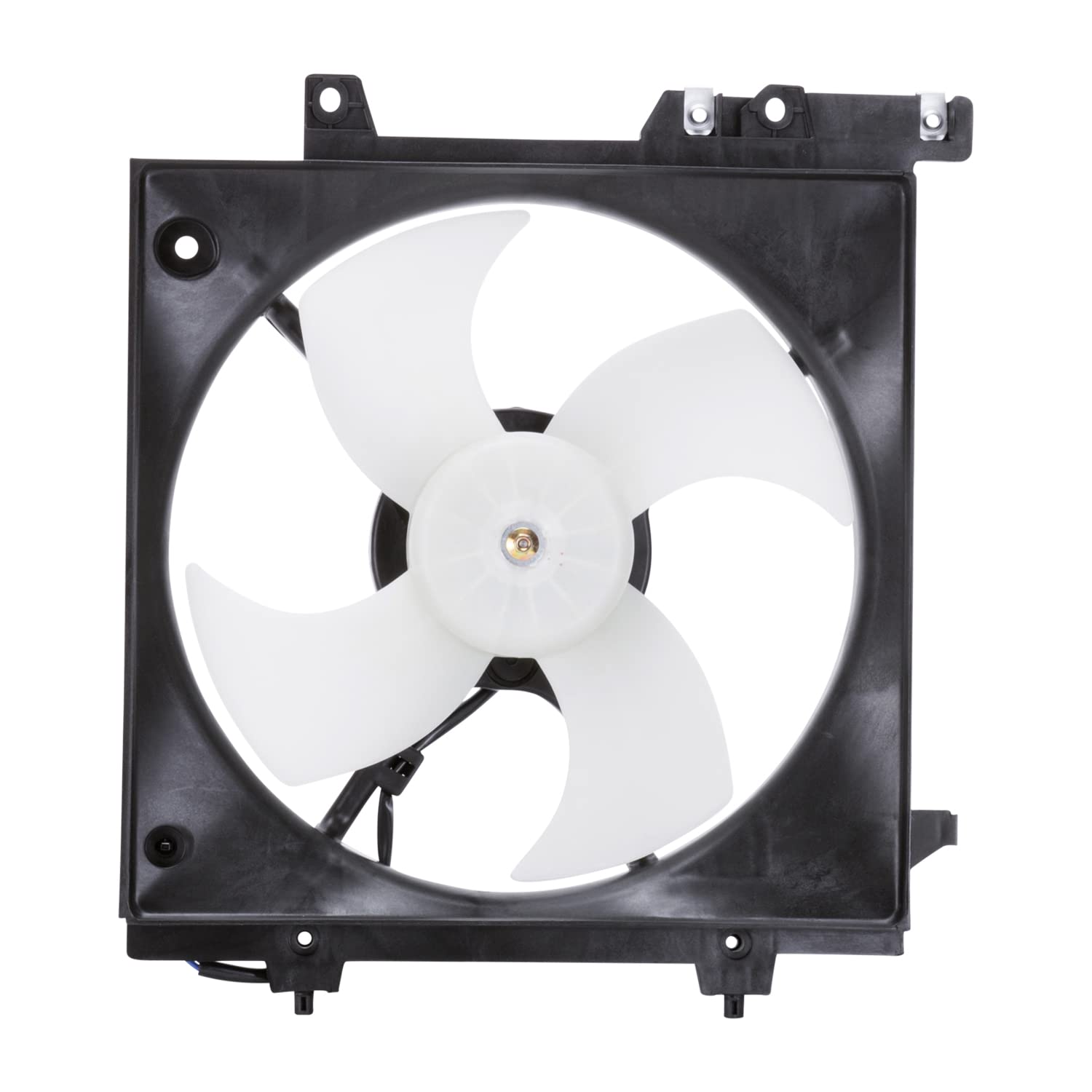 Cooling Fan Assembly TYC 600550 Compatible with 2000-2004 Subaru Legacy, Black
