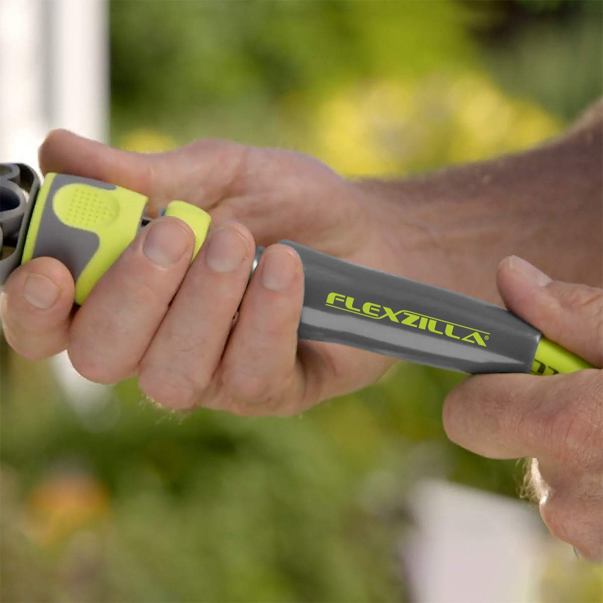 Garden Hose Flexzilla 3/4 in. x 50 ft., Lightweight All-Weather Water Hose, Durable and Flexible, Leak-Free Connections