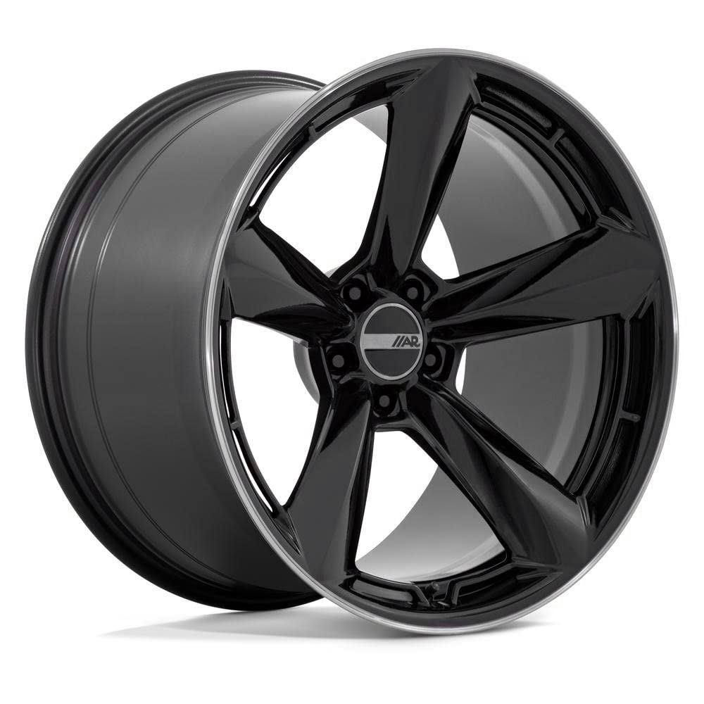TTF American Racing 20X11 5X115 6.79 20mm GLOSS BLACK WITH DOUBLE DARK TINT LIP - AR946BT20111520