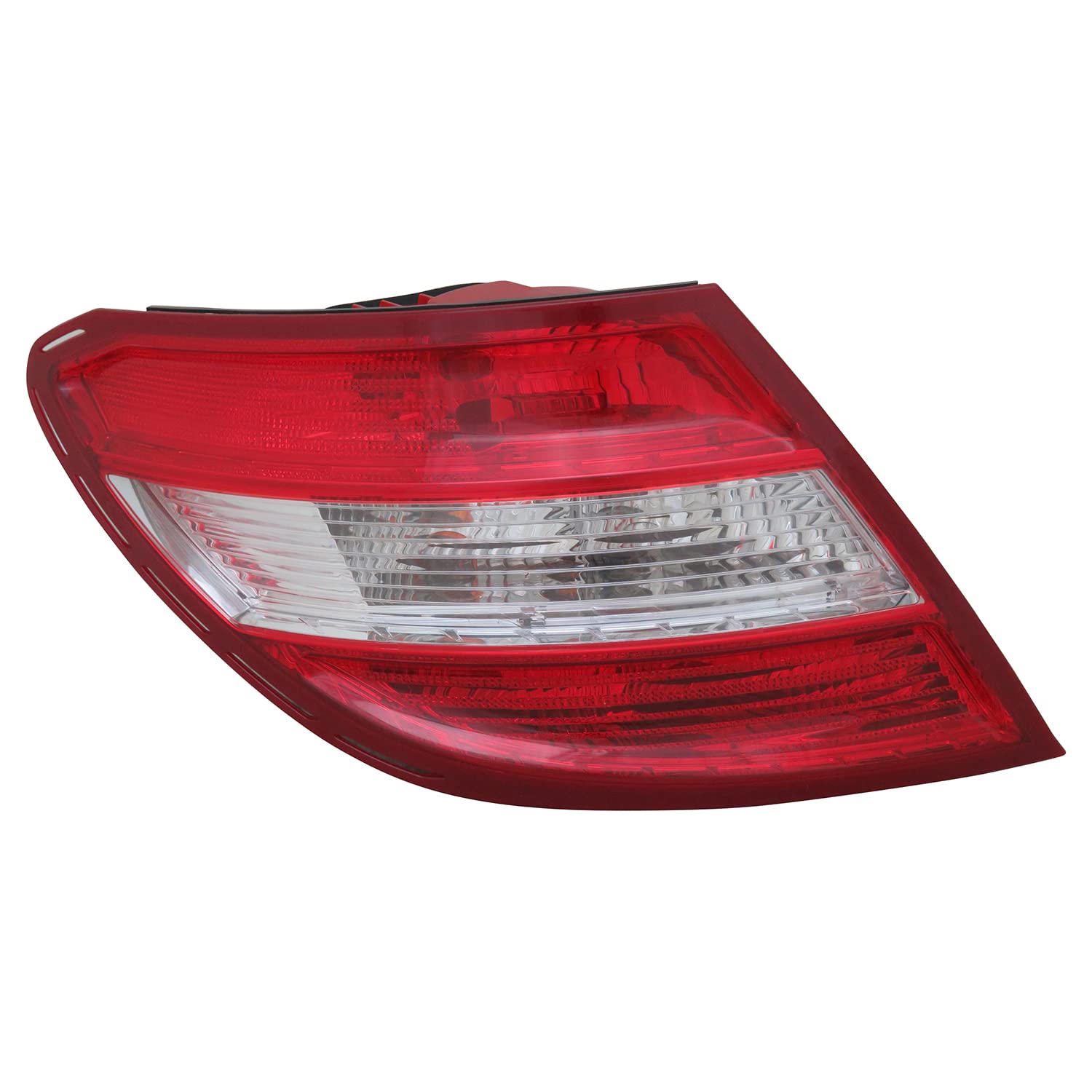 Left TYC Tail Light Assembly Compatible with 2008-2011 Mercedes Benz C-Class