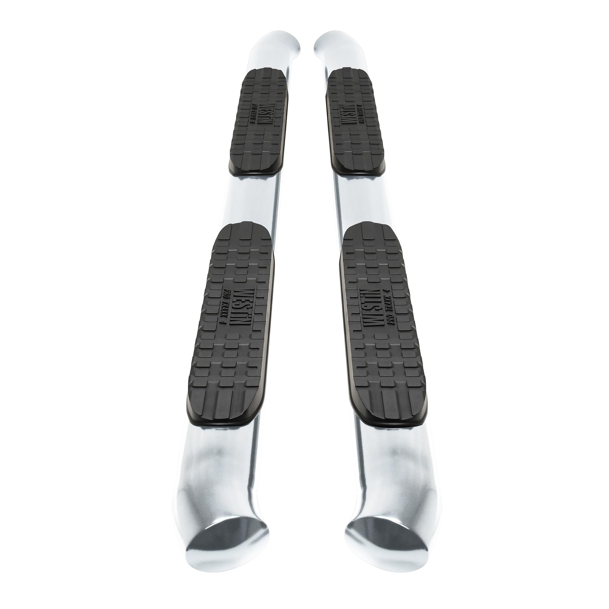 Pro Traxx 4 Oval Nerf Step Bars Westin 21-24220 fits 2022-2023 Tundra Double Cab Polished SS 1 Pair