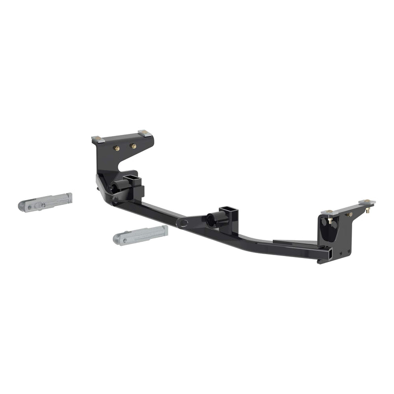 CURT Custom Tow Bar Base Plate Brackets for Dinghy Towing, Fits Select GMC Acadia 70118