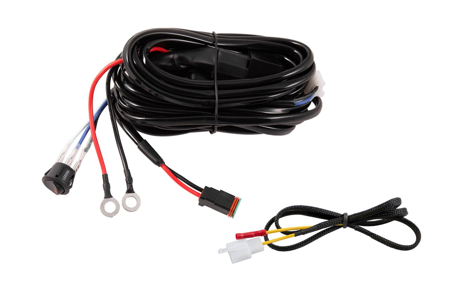 Heavy Duty Diode Dynamics Single Output Light Bar Wiring Harness