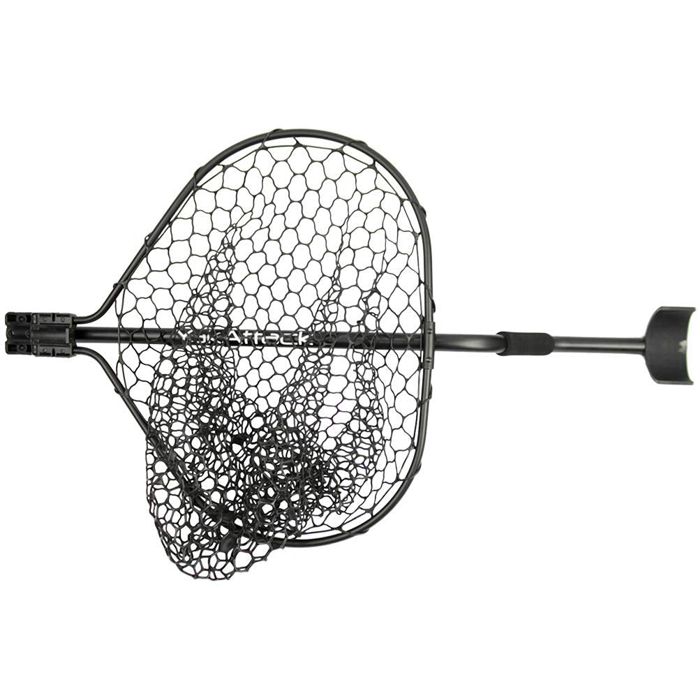 Yak Attack Landing Net Leverage, 20'' x 21'' Hoop with XL Handle