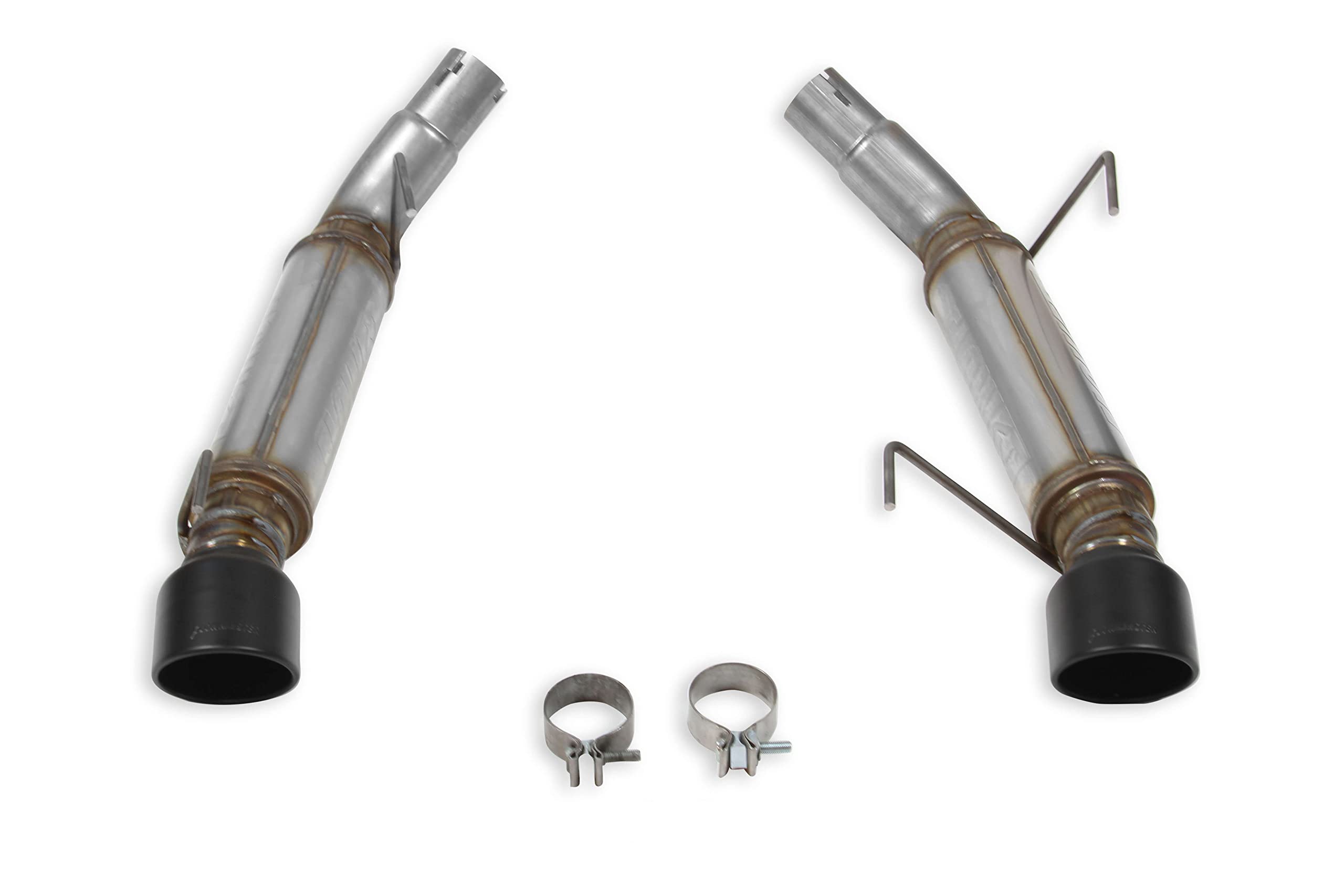 Flowmaster FlowFX 717827 Axle-Back Exhaust Kit 3 Inch Stainless Steel 4.5 Black Ceramic Tips Compatible with 2005-2010 Ford Mustang GT Shelby GT GT500 except KR California Special Bullitt