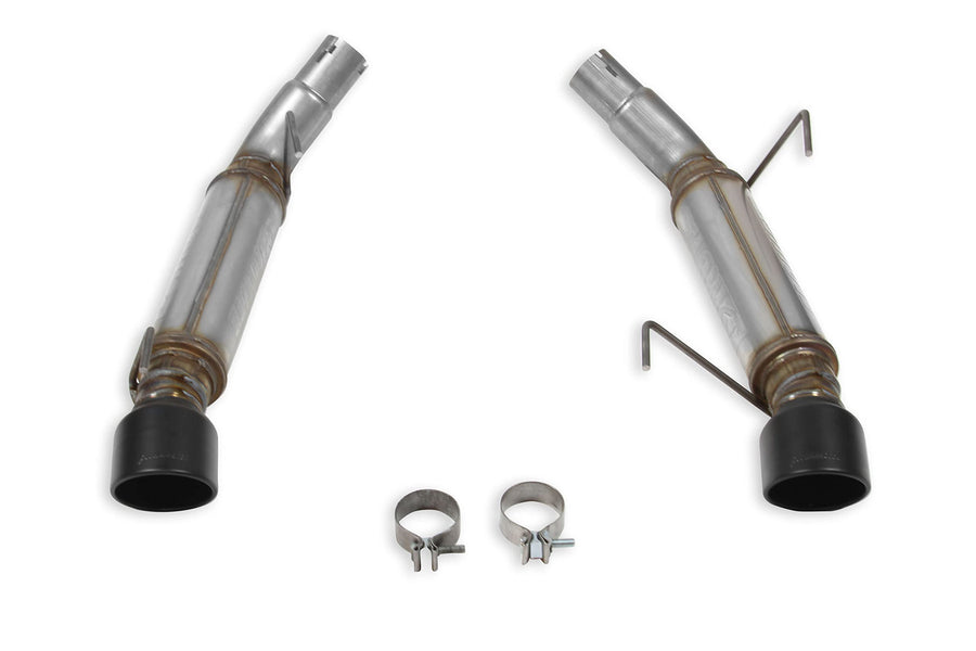 Flowmaster FlowFX 717827 Axle-Back Exhaust Kit 3 Inch Stainless Steel 4.5 Black Ceramic Tips Compatible with 2005-2010 Ford Mustang GT Shelby GT GT500 except KR California Special Bullitt