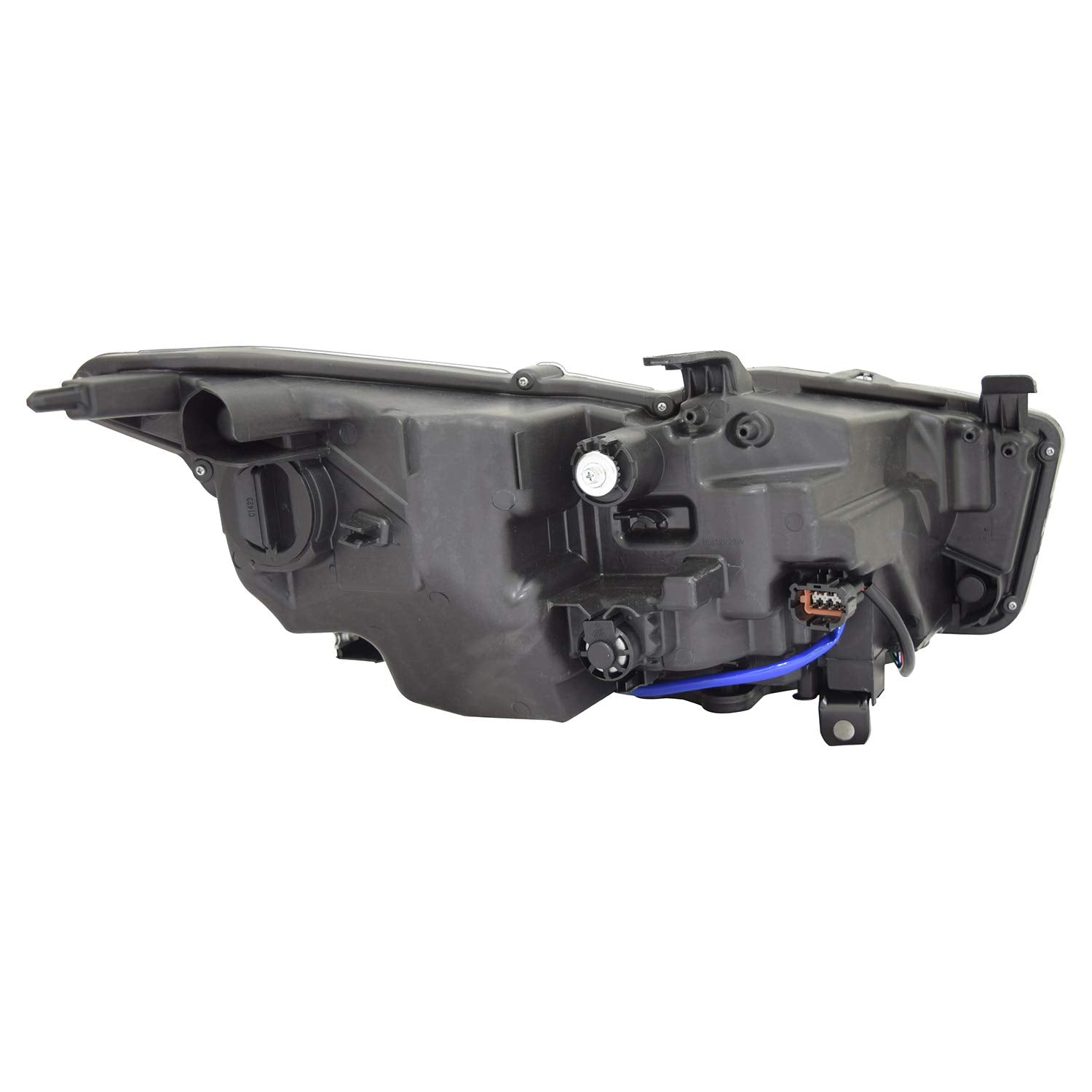 Left TYC Headlight Assembly Compatible with 2018-2019 Infiniti Q50