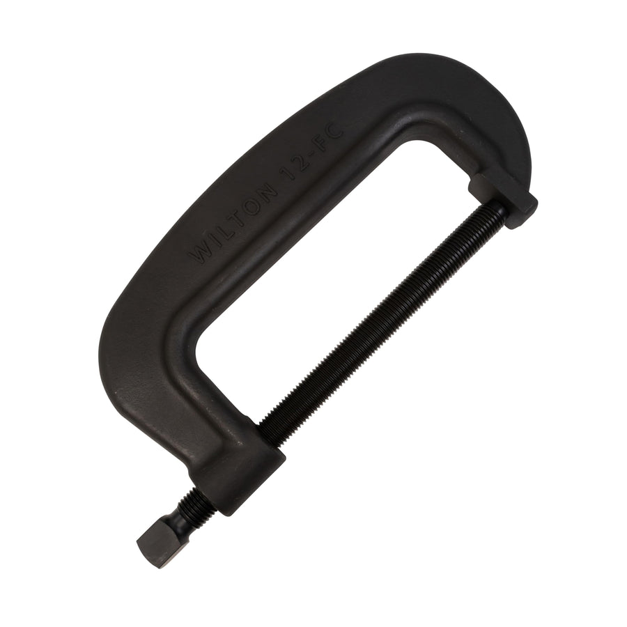 Brute Force Wilton C-Clamp, 12-3/8" Opening, 4-1/2" Throat, 40000 Lbs. Clamping Force (Model 12 F.C.)