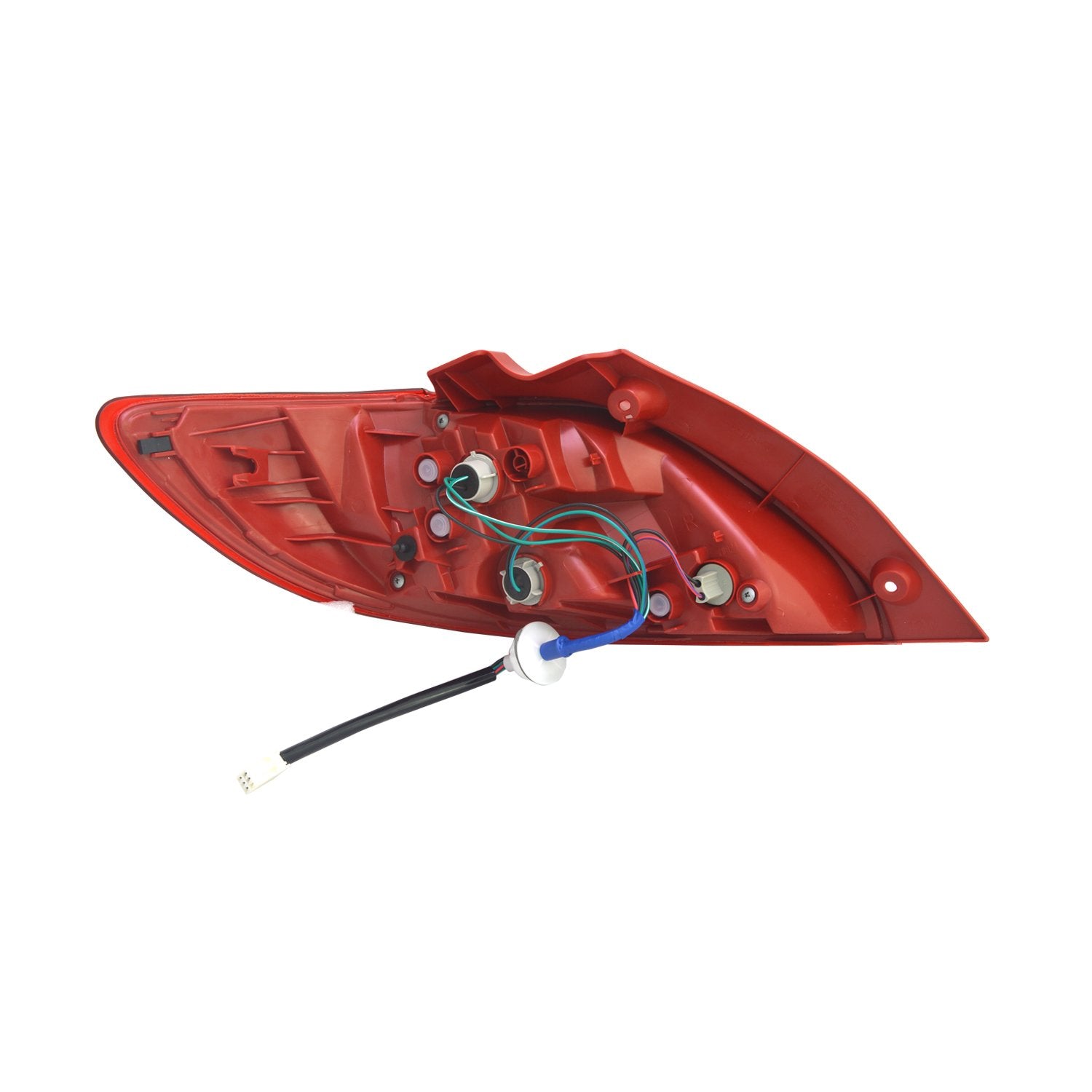 Right Tail Light Assembly TYC Compatible with 2011-2014 Mazda Mazda2