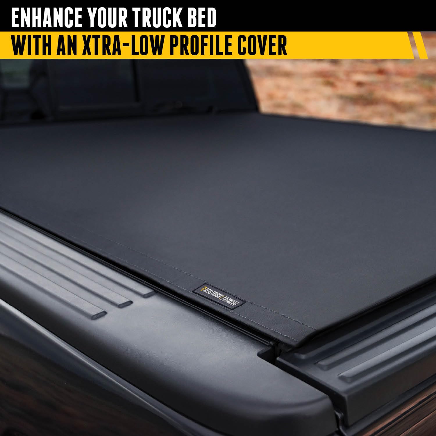 TruXedo RealTruck Pro X15 Soft Roll Up Truck Bed Tonneau Cover | 1473501 | Fits 2019-2024 Chevy/GMC Silverado/Sierra, w/Multi-Pro/Multi-Flex Tailgate 6' 7" Bed (79.4")