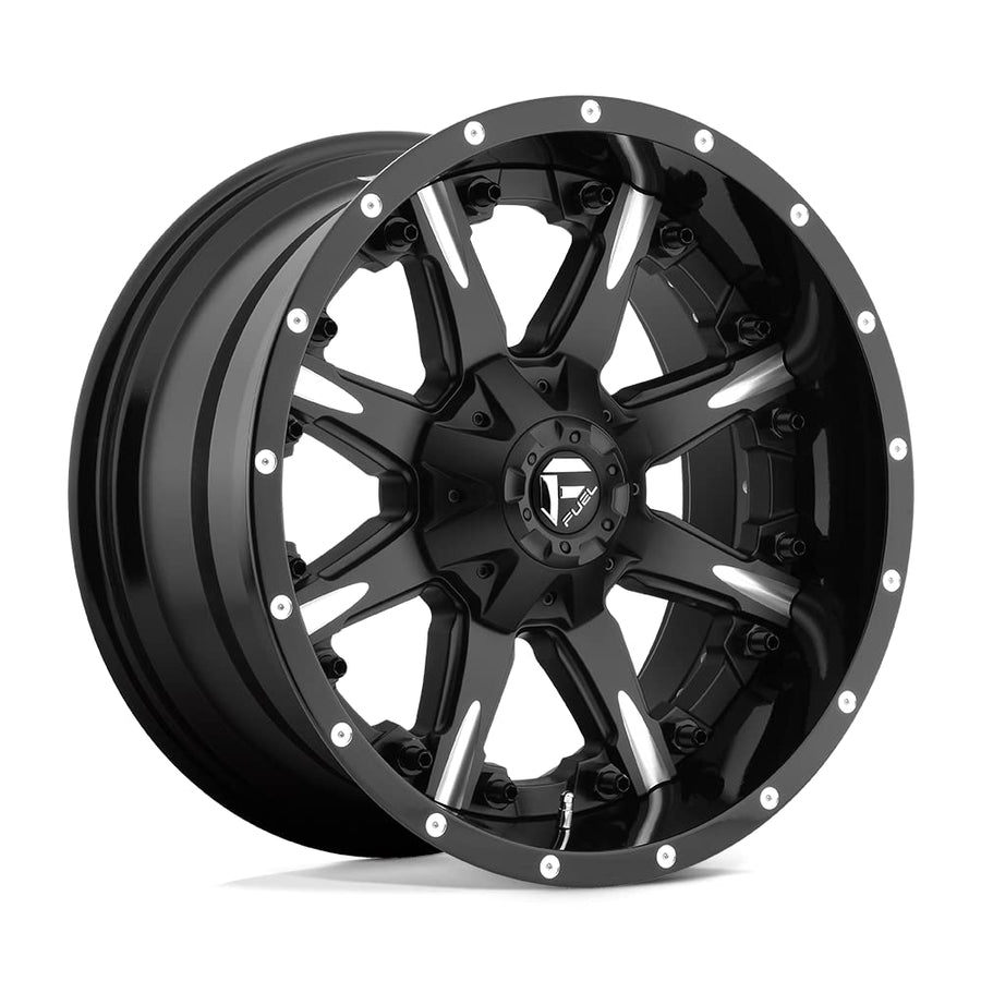D251 Fuel Wheel 20X10 5X5.0/5.5 MT-BLK-MIL -19MM