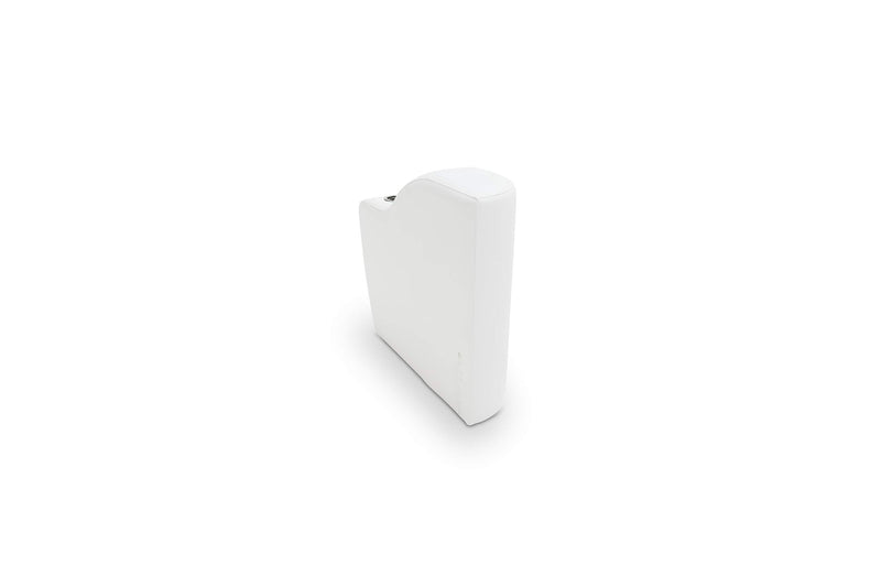 Right Arm Rest 8.5" x 31" - White Pontoon