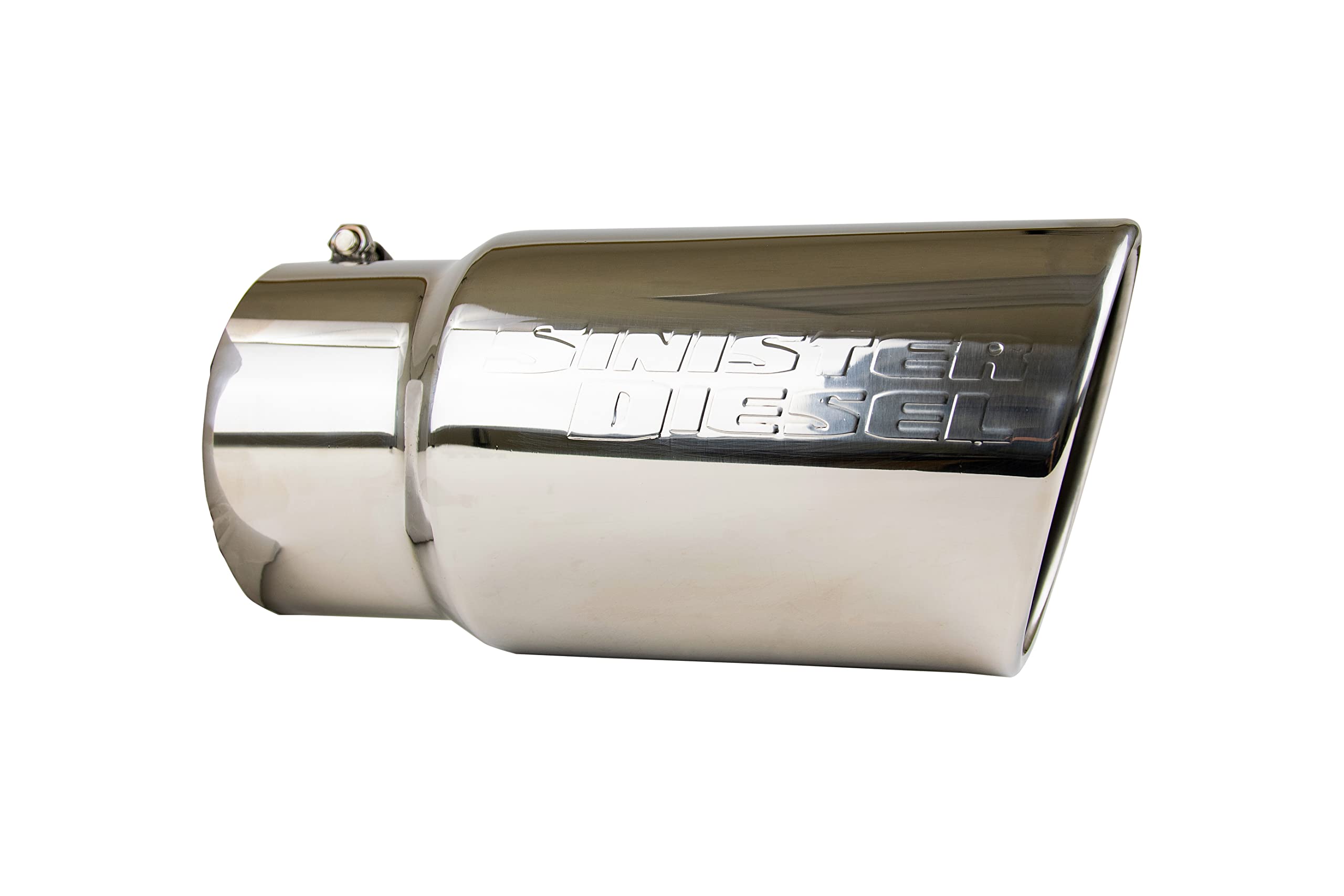 Polished Stainless Steel Sinister Diesel Exhaust Tip (5 to 6)