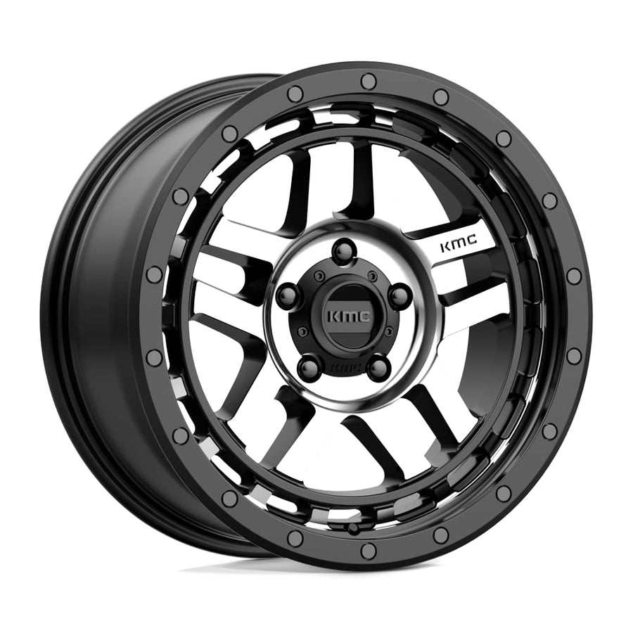 KMC 18X8.5 KM540 S-BLK MACH 5X5.0 18MM - KM54088550518
