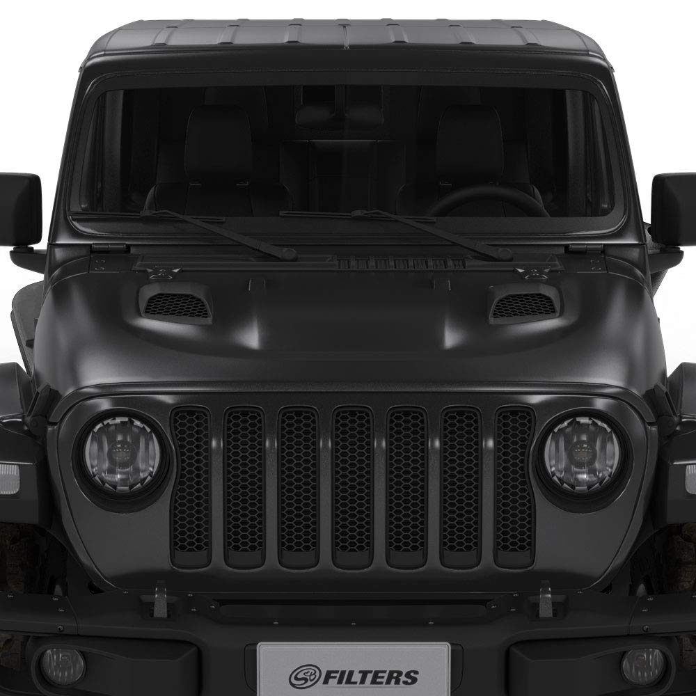 Air Hood Scoops S&B Filters For Jeep JK Rubicon/Gladiator (Scoops Only)