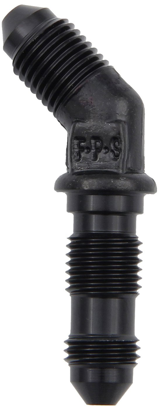 Size (-3) Fragola 483703-BL Black 45° Bulkhead Fitting