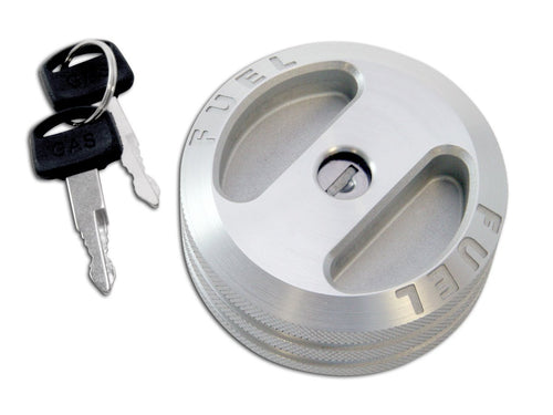 Muscle Cars Drake 5R3Z-9030-BL Billet Aluminum Locking Gas Cap