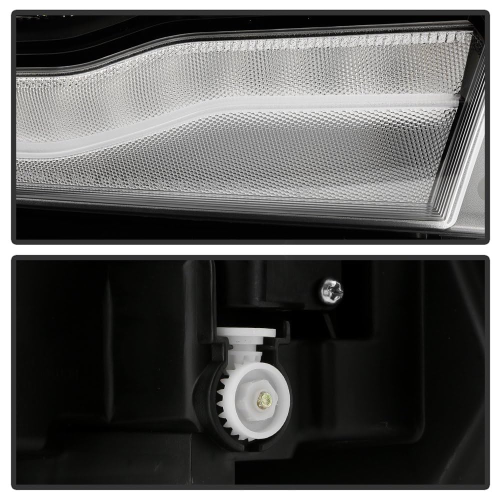 Dodge Ram 1500 19-22 Spyder (POE) Full LED Chrome Bezel w/DRL Headlight - OE Right