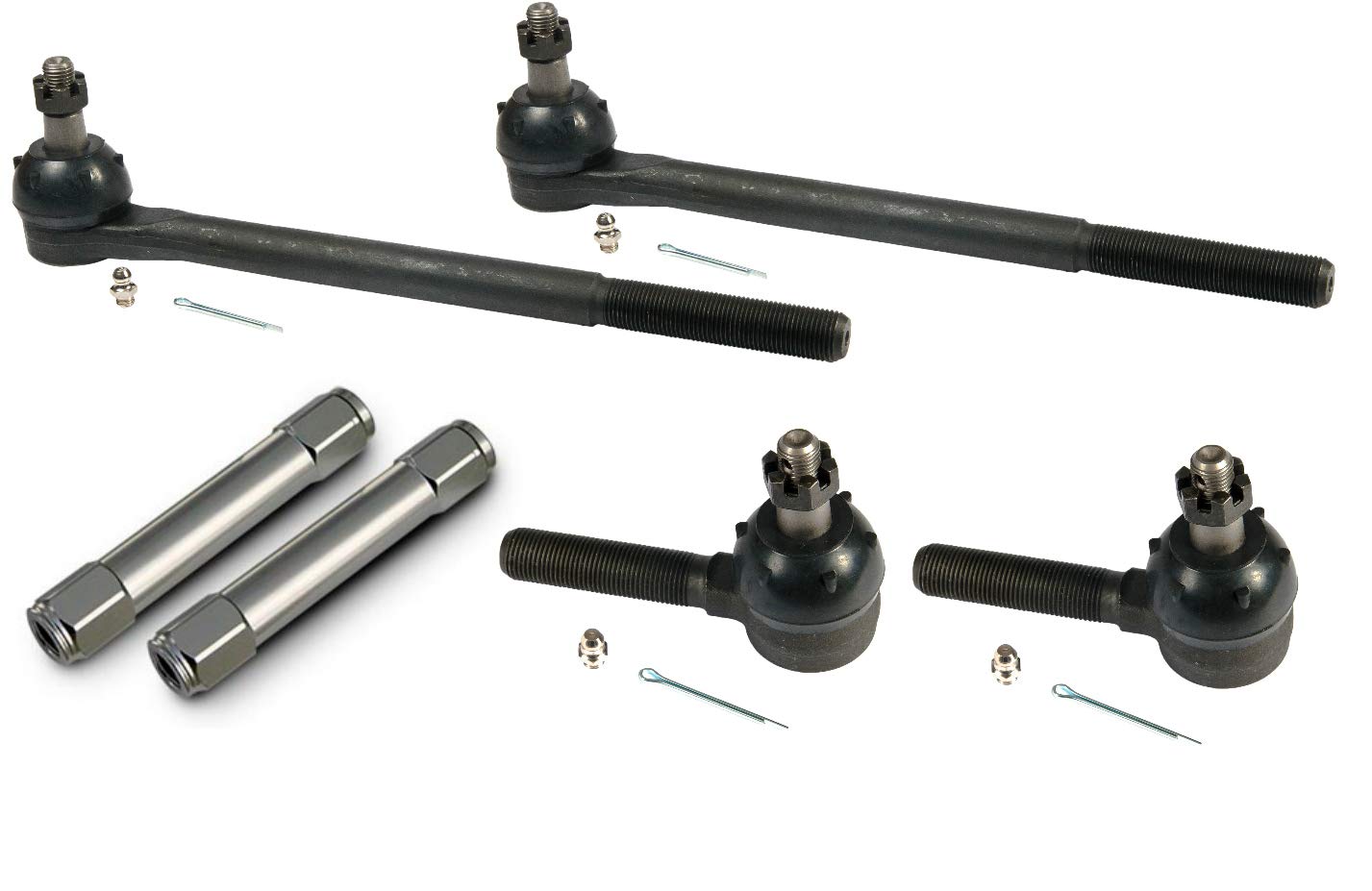 Ridetech 11059570 Steering Kit - Inner Tie Rods Outer Tie Rods and Sleeves 1958-1960 Impala