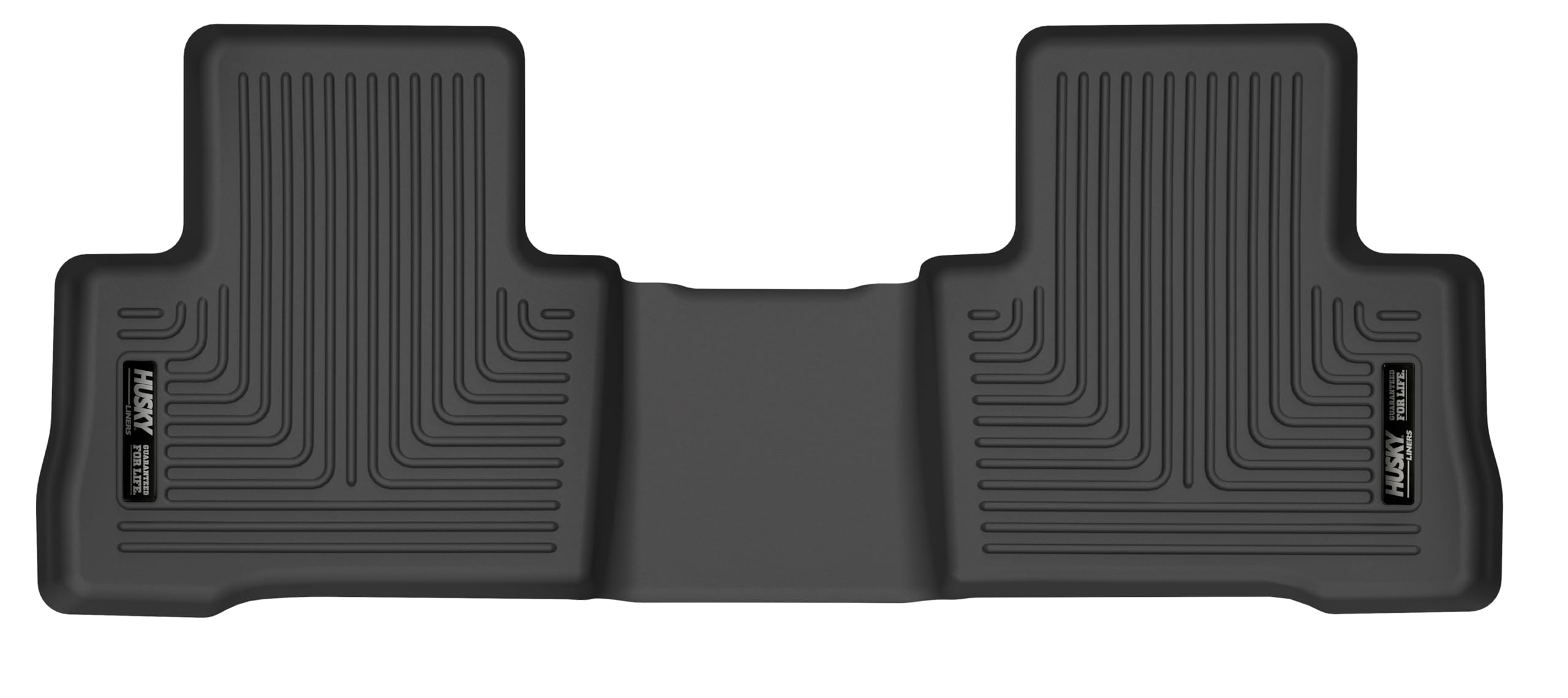 Weatherbeater Husky Liners Floor Mats | Fits 2021-2024 Toyota Venza | 2nd Row, 1-pc Black - 16861