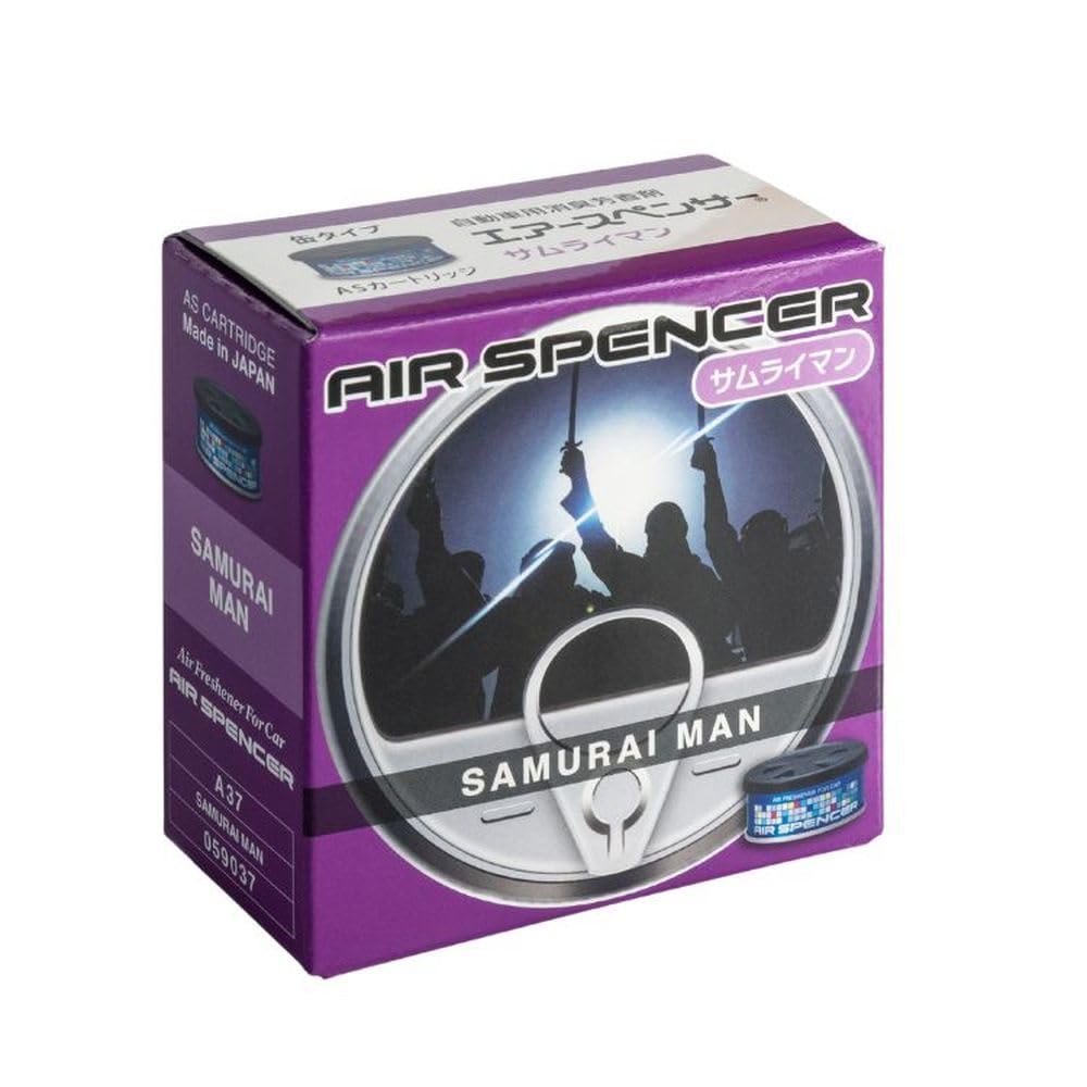Eikosha car fragrance deodorant air Spencer cartridge refill every type Samurai Man 40g A37