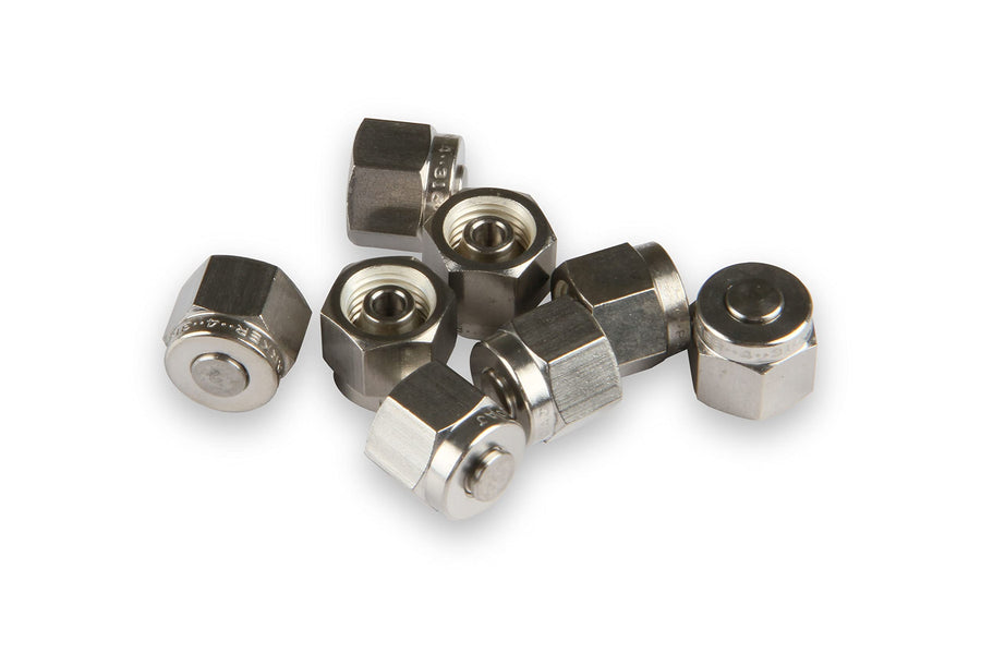 1/4" Stainless EGT Cap Holley EFI - 8 pack