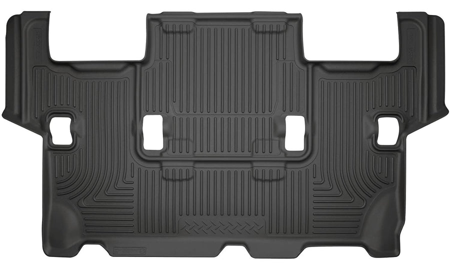 Husky Liners Floor Mats X-act Contour | Fits 2011-2017 Ford Expedition & Lincoln Navigator | 3rd Row, 1-pc Black - 55561