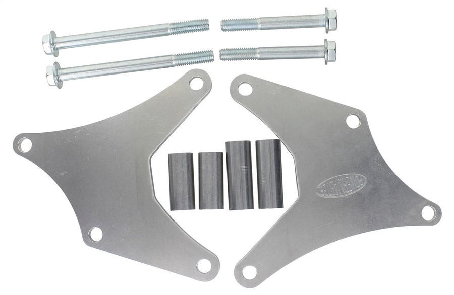 Bracket Powermaster Billet Aluminum LSX High Mount Driver Side 4.8L/5.3L/6.0L/LS Truck w/(2) 2" Spools Alt's