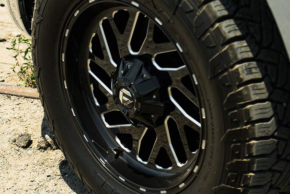 Black FUEL D581 Wheel with Painted (17 x 9. inches /5 x 114 mm, -12 mm Offset)