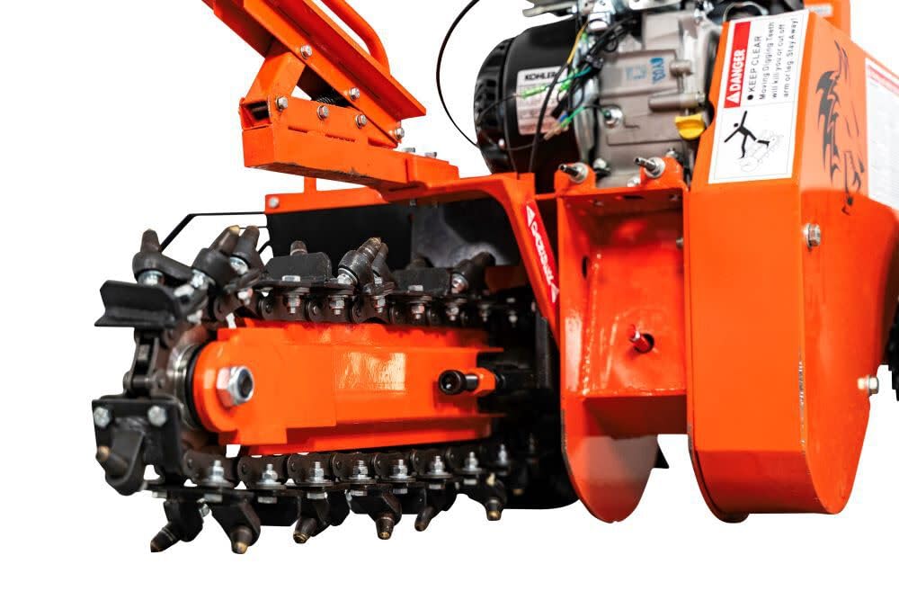 18-Inch DK2 7 HP 208 cc Trencher