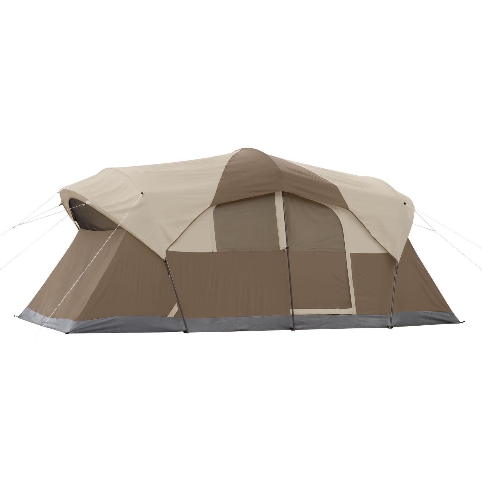WeatherMaster Coleman 10-Person Tent with Rainfly & Room Divider, Spacious Weatherproof Family Tent with Carry Bag