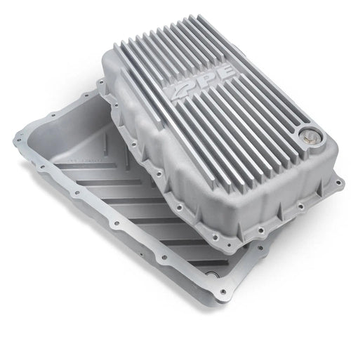 128051100 PPE Deep Heavy Duty Transmission Pan (RAW) Compatible for 2020+ GMC Sierra 1500 or 2020+ Chevy Silverado 3.0L with Allison 10L80 Transmission