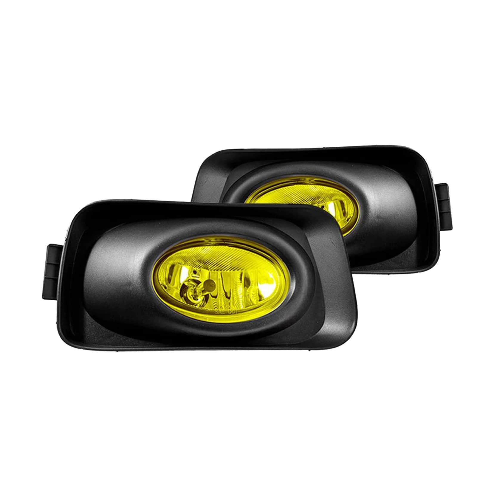 Winjet WJ30-0001-12 Fog Light Kit for 2003 2005 Acura TSX Clear Lens RH LH Factory Style Replacement OEM fitment with Bezel Trim Wiring Harness Switch Set Pair