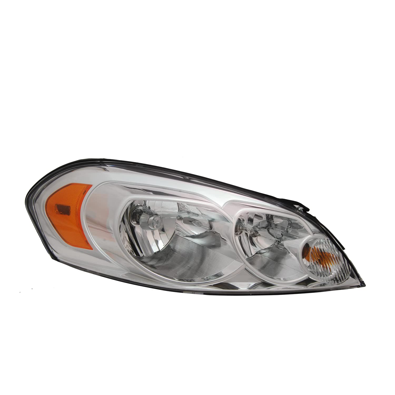Right TYC Headlight Assembly Compatible with 2006-2013 Chevrolet Impala