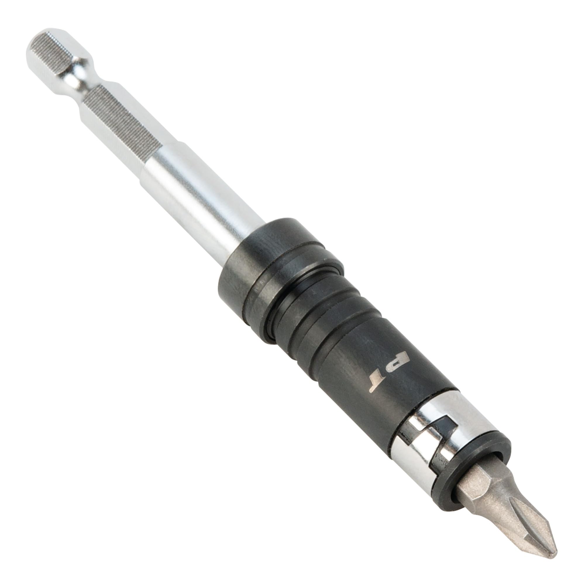 W8604 Performance Tool 2-in-1 1/4-Inch Drive Bit Socket Adapter, Quickly Convert from a Bit to a Socket Holder with a Push-Pull Mechanism