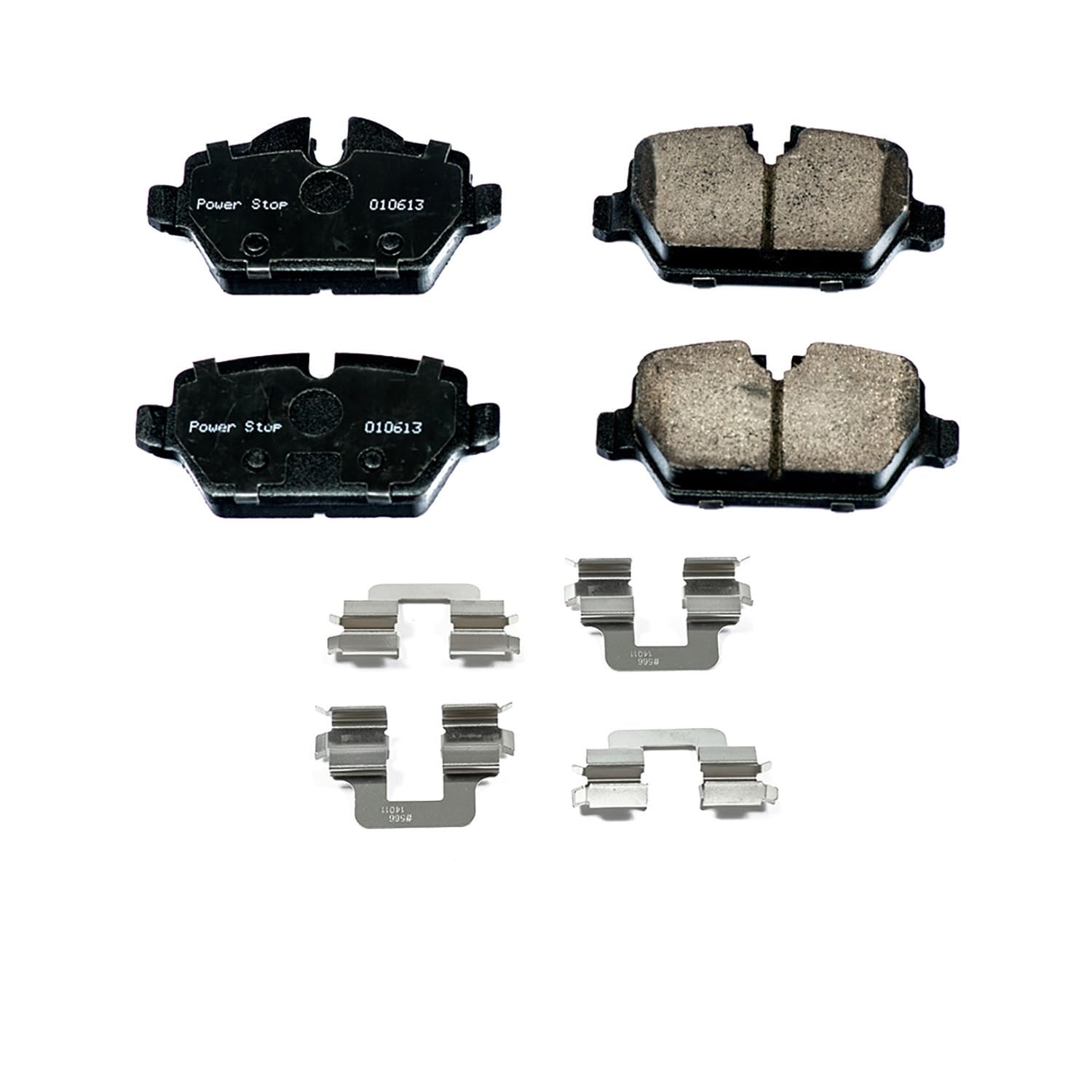 Power Stop Brake Kit Rear For Mini Cooper Countryman 2011-16 | Mini Cooper Paceman 2013-16 - Ceramic Brake Pads With Installation Hardware, 17-1554