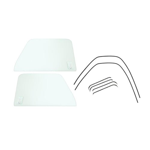 Brothers Trucks 1 Piece Window Kit OPWK900-CL - Clear - Pair