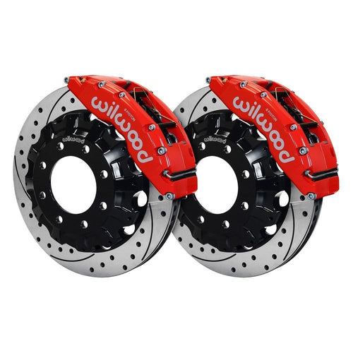 16.00" TC6R Front Kit, Drilled, Red