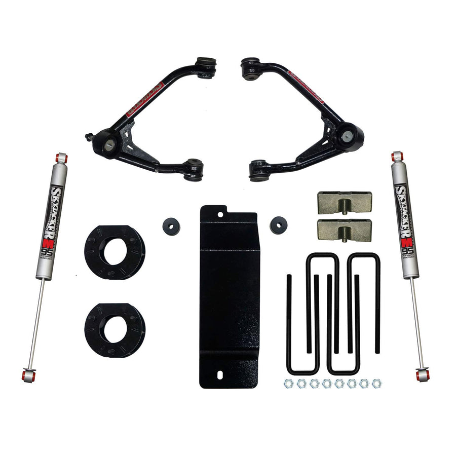 Skyjacker 3.5"-4" UCA Front and Rear Suspension Lift Kit C7350PB