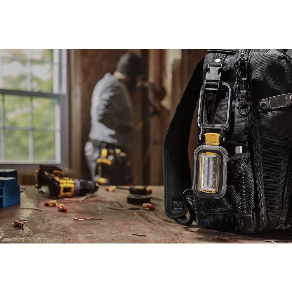 DEWALT LED Light, Compact and Powerful Work Light, Magnetic Handle, USB-C Rechargeable (DCL182)