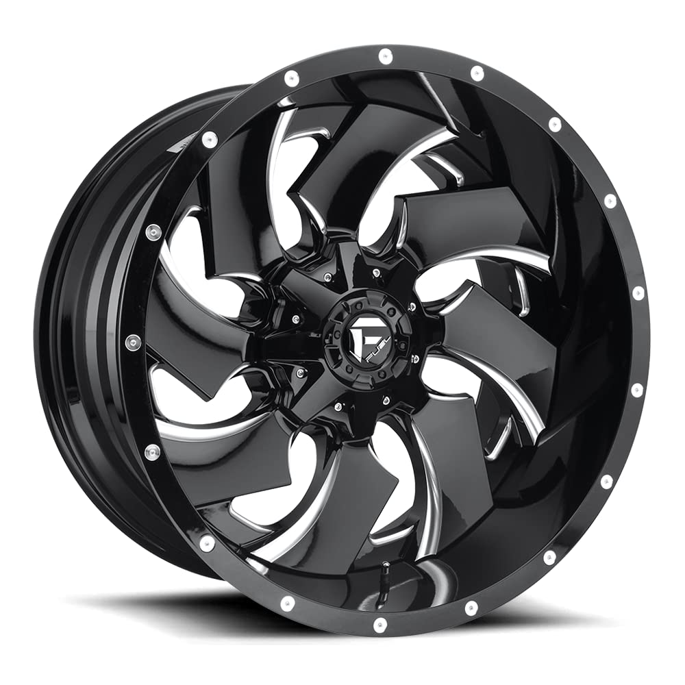 D239 Fuel Wheel 24X16 8X6.5 GL-BLK-MIL -99MM